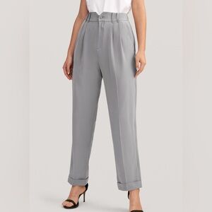 Elegant Gray Women's Pants